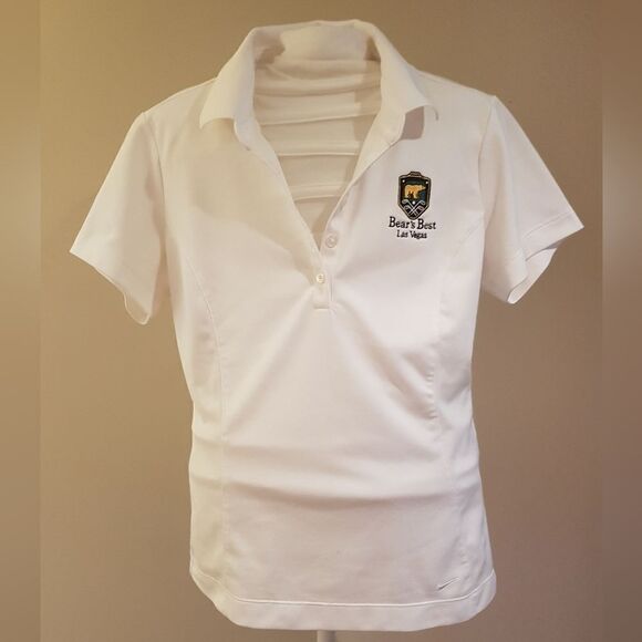 NIKE FITDRY *Bears Best LA* Golf Shirt Activewear Size Small - Picture 2 of 10